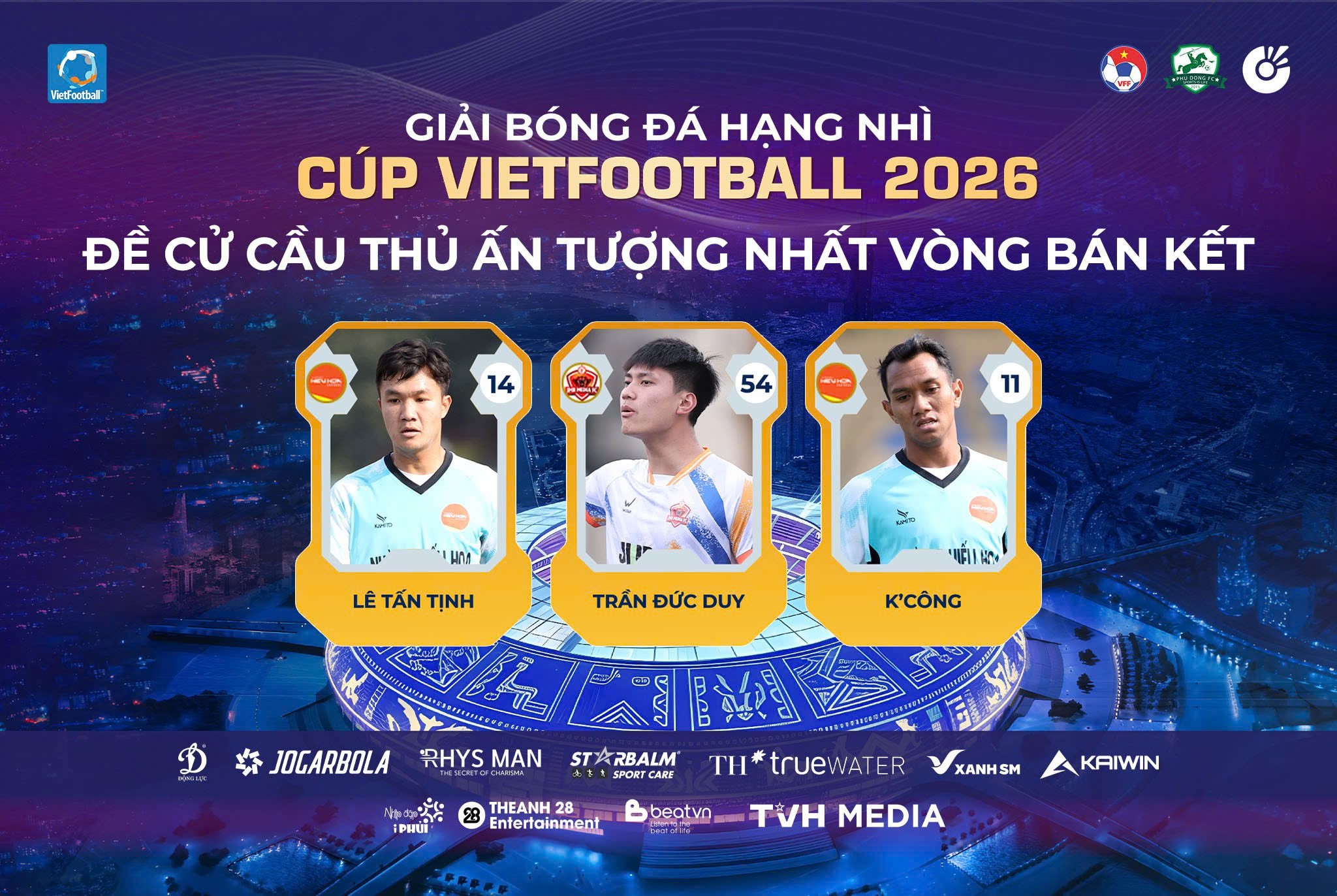 Bình chọn cầu thủ ấn tượng nhất Bán kết HL2-S8